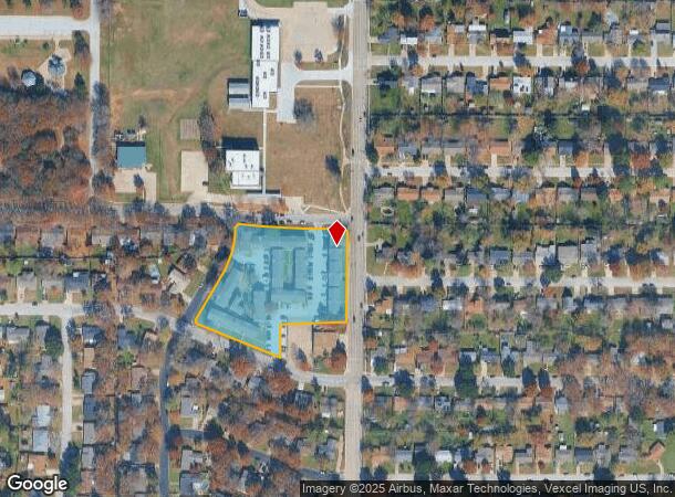 445 Precinct Line Rd, Hurst, TX Parcel Map