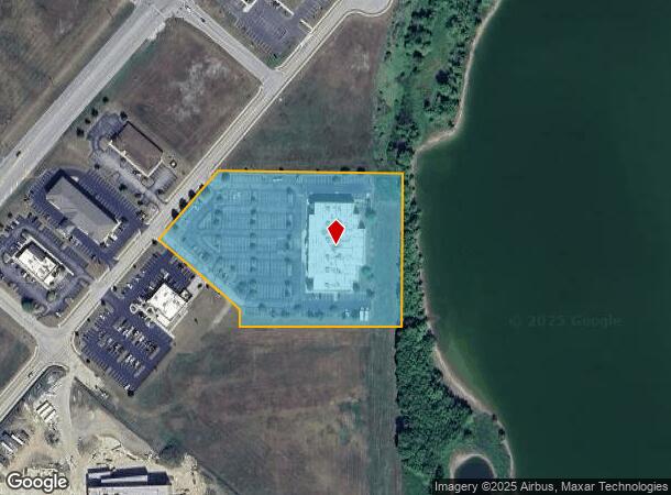  1605 Flossie Dr, Lawrenceburg, IN Parcel Map