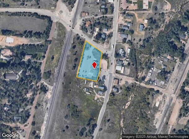  96 Perry Park Ave, Larkspur, CO Parcel Map