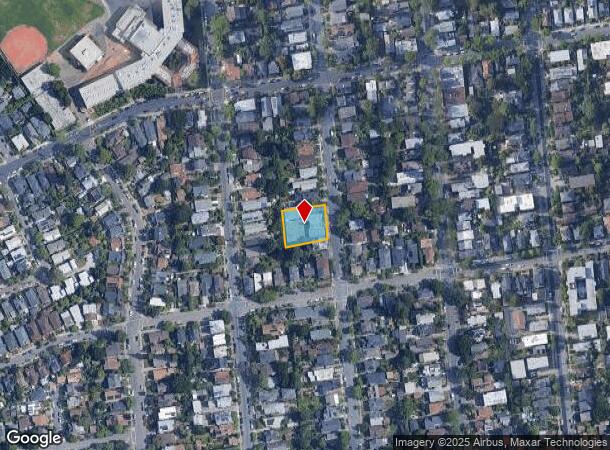  1430 Josephine St, Berkeley, CA Parcel Map