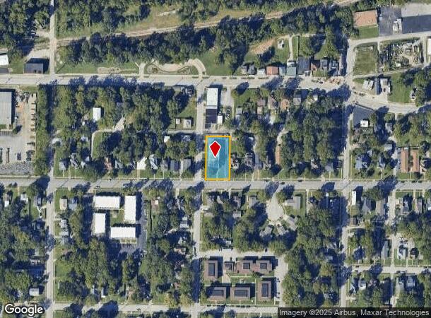 1055 W Walnut St, Springfield, MO Parcel Map