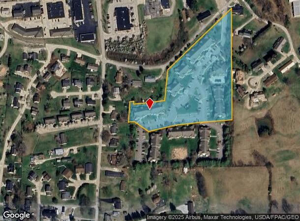 3925 Sable Point Dr, Hurricane, WV Parcel Map