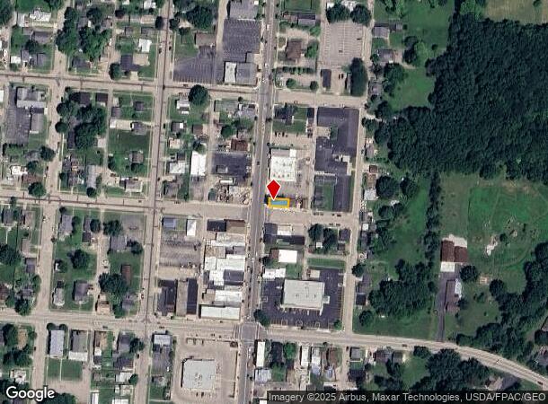  100 N Main St, New Carlisle, OH Parcel Map