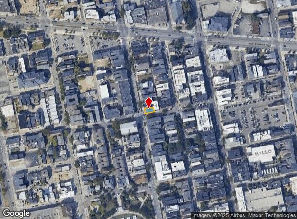  1500 Race St, Cincinnati, OH Parcel Map