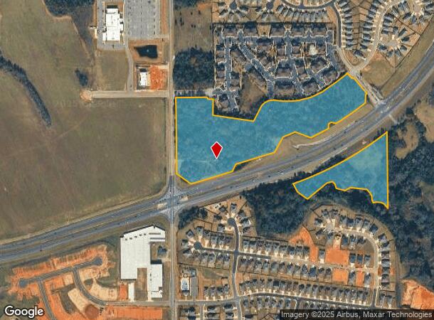  1331 Mcqueen Smith Rd S, Prattville, AL Parcel Map