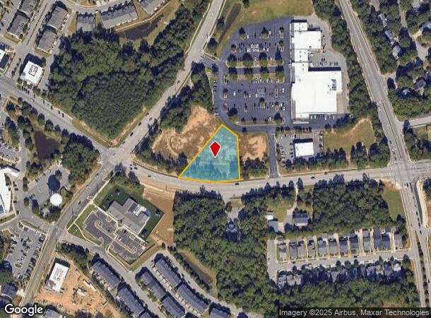 901 Old Raleigh Rd, Apex, NC Parcel Map