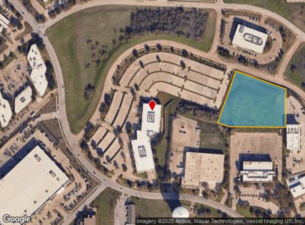 1660 Westridge Cir N, Irving, TX Parcel Map