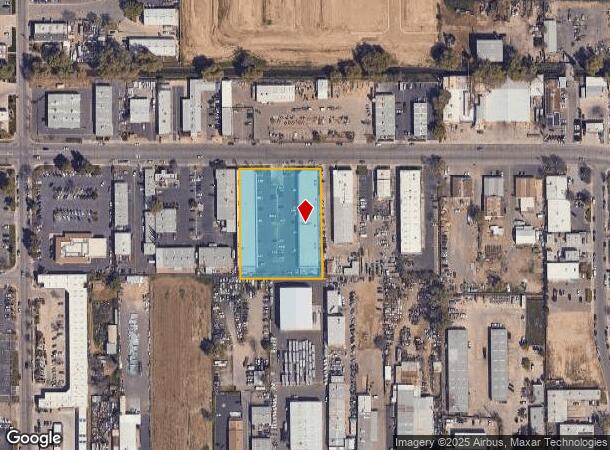 1901 E Main St, Visalia, CA Parcel Map