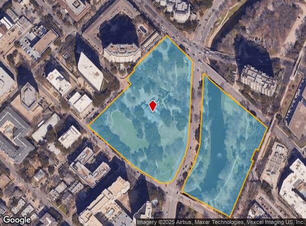  3400 Turtle Creek Blvd, Dallas, TX Parcel Map