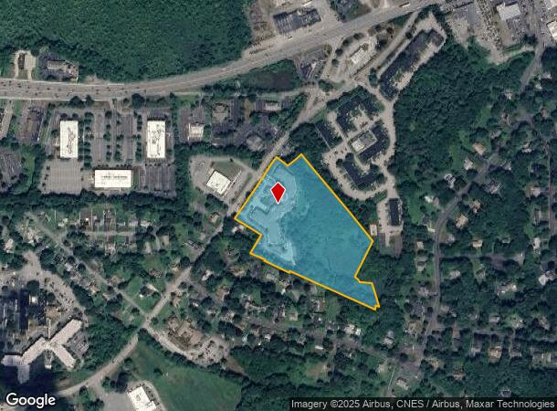  129 E Main St, Westborough, MA Parcel Map