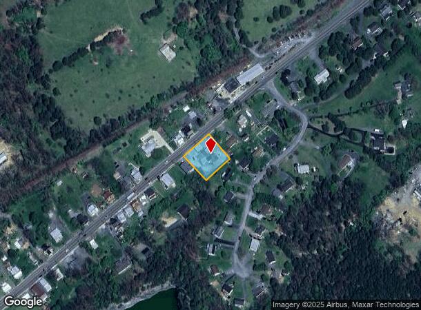 3540 N Main St, Toms Brook, VA Parcel Map