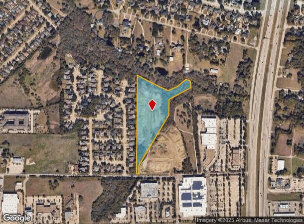  4401 Big A Rd, Rowlett, TX Parcel Map