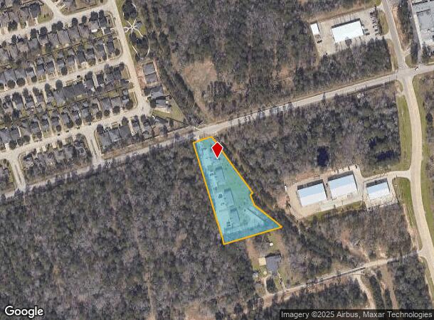 1000 Foster Dr, Conroe, TX Parcel Map