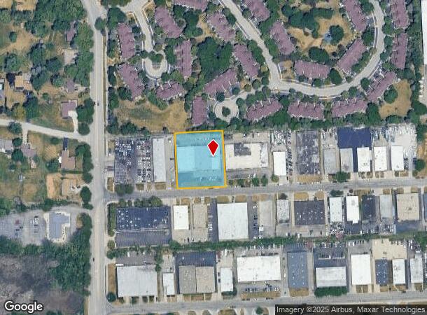  1108 Lunt Ave, Schaumburg, IL Parcel Map