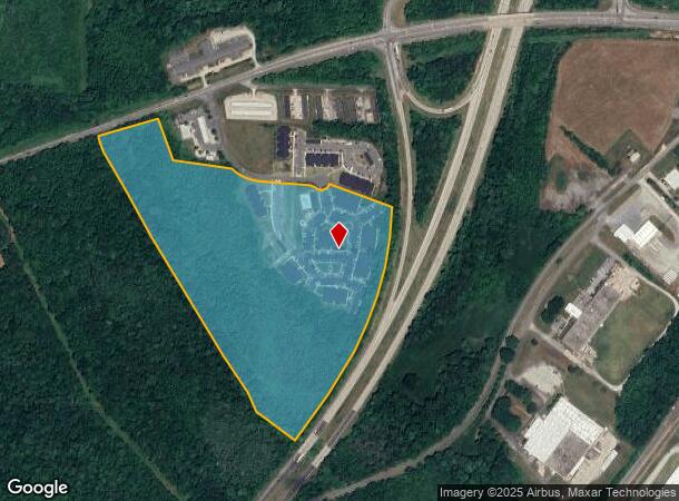  201 Regents Center Ln, Lexington, NC Parcel Map