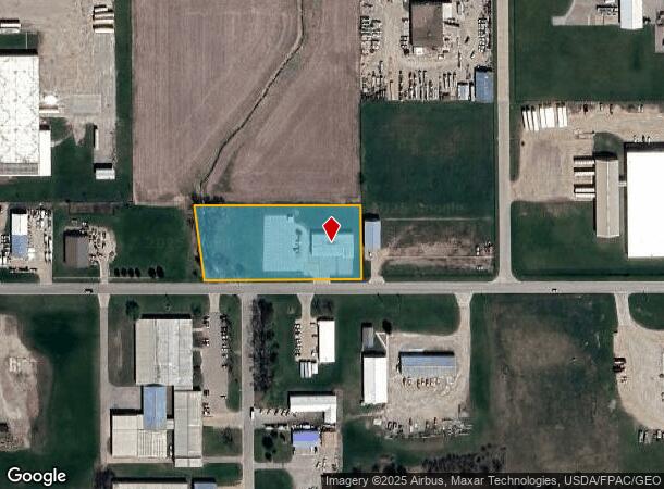 1402 E Anson St, Marshalltown, IA Parcel Map