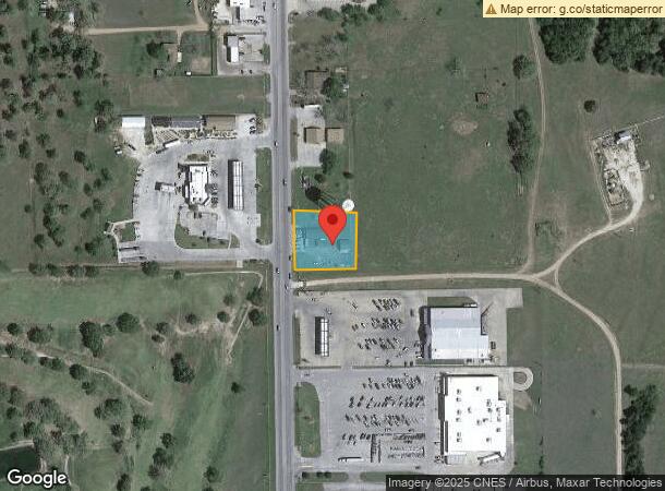  1600 N Texana St, Hallettsville, TX Parcel Map