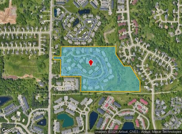  7500 Chapel Hill Dr, Lansing, MI Parcel Map