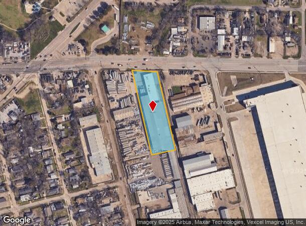  5000 Singleton Blvd, Dallas, TX Parcel Map