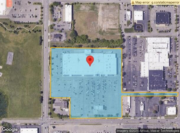  1100 W Argyle St, Jackson, MI Parcel Map