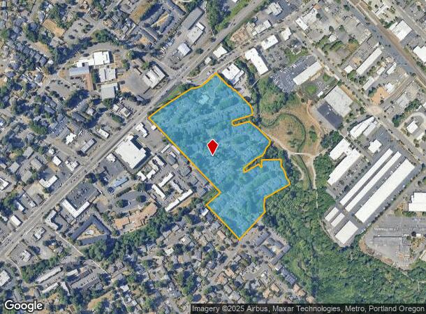  12650 Sw Main St, Portland, OR Parcel Map