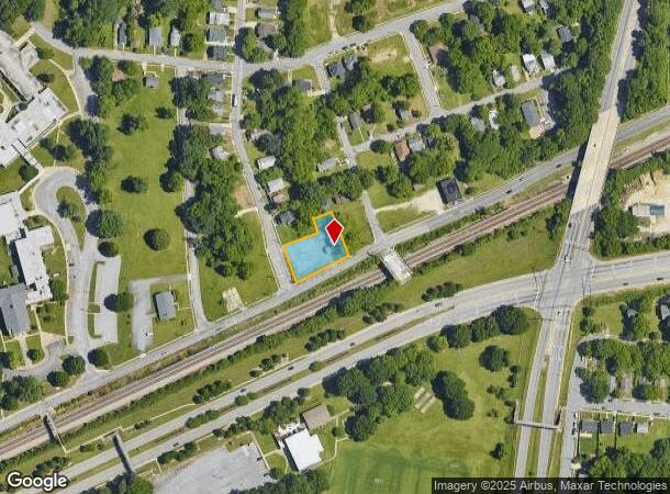  1113 Washington St, High Point, NC Parcel Map