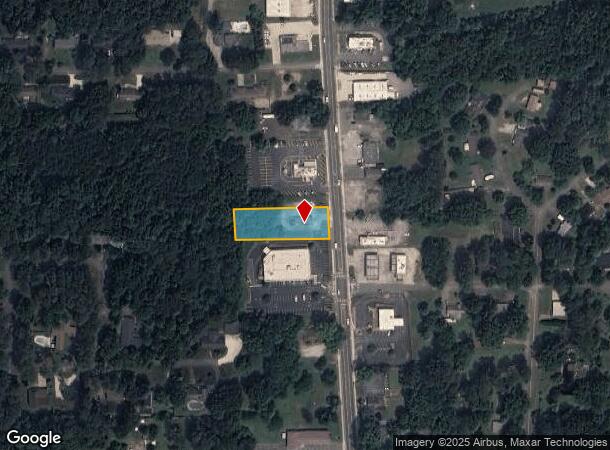 809 N Main St, La Fayette, GA Parcel Map