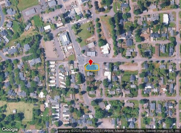  91059 S Willamette St, Eugene, OR Parcel Map