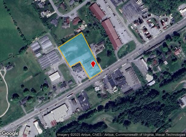 961 W Main St, Abingdon, VA Parcel Map