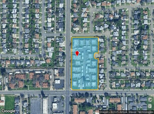 3848 N Hughes Ave, Fresno, CA Parcel Map