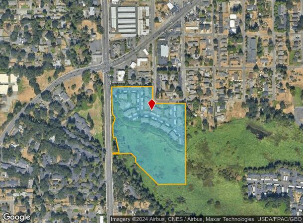  6022 78Th Street Ct W, Lakewood, WA Parcel Map