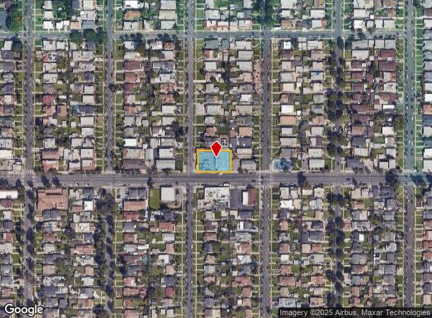  3029 W 48Th St, Los Angeles, CA Parcel Map