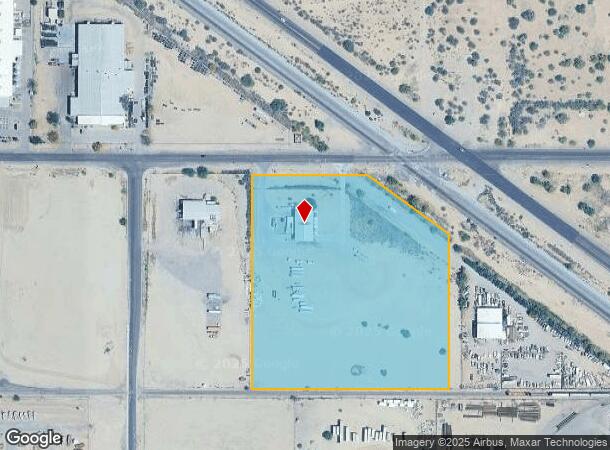 1385 W Battaglia Rd, Eloy, AZ Parcel Map