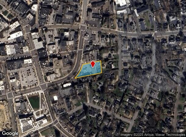 107 Cherry St, New Canaan, CT Parcel Map