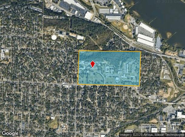 2600 W Markham St, Little Rock, AR Parcel Map