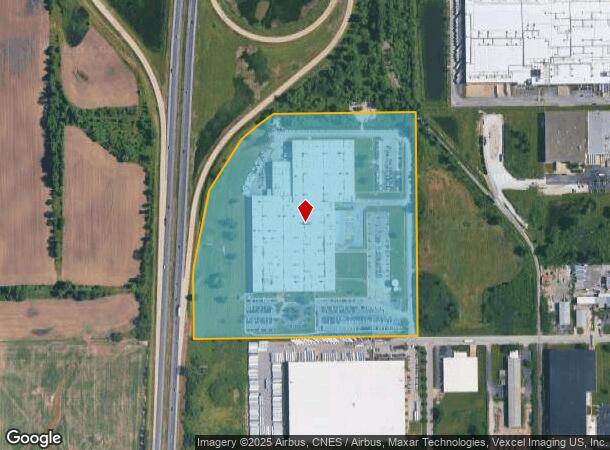 2645 Federal Signal Dr, University Park, IL Parcel Map