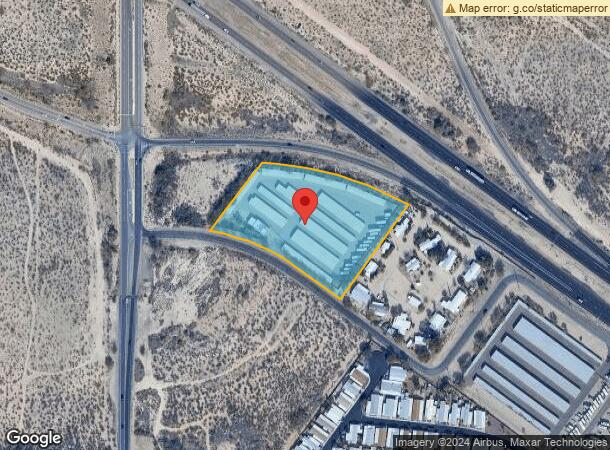  7185 E I10 Eb Frontage Rd, Pima County, AZ Parcel Map