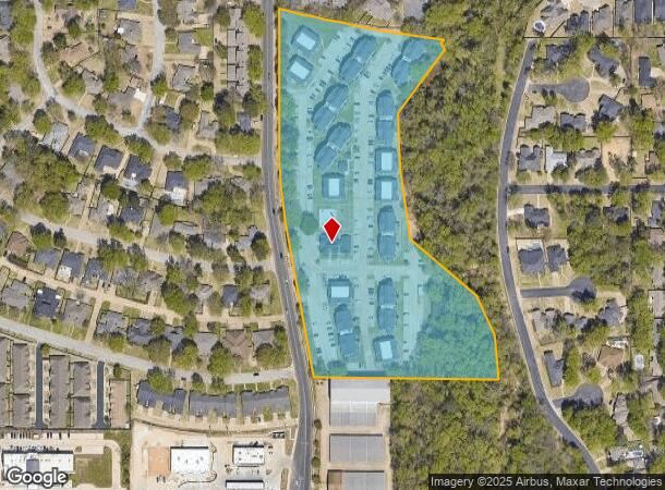 6100 Hollytree Dr, Tyler, TX Parcel Map