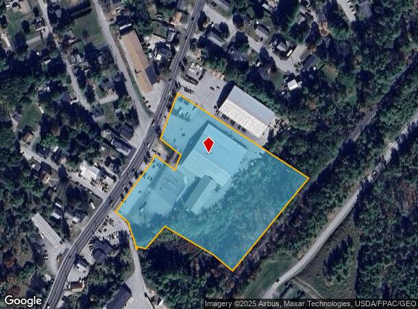 839 Main St, Lewiston, ME Parcel Map