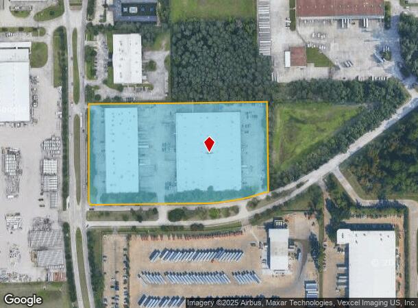  14440 John F Kennedy Blvd, Houston, TX Parcel Map
