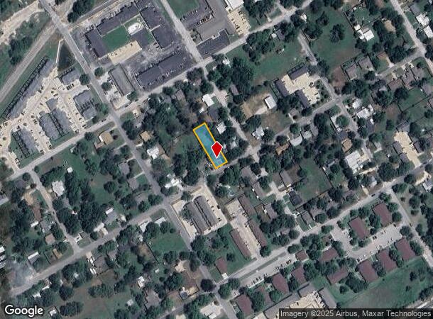  1425 W Groesbeck St, Stephenville, TX Parcel Map
