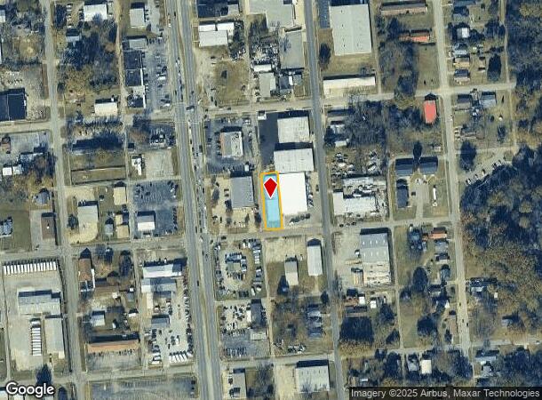  217 F St, Anniston, AL Parcel Map