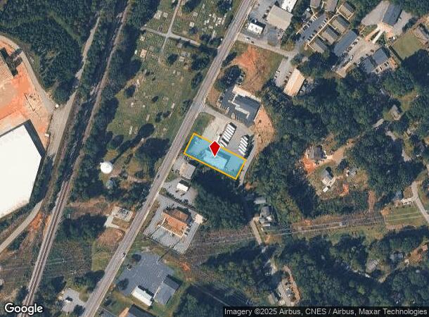 110 Copperfield Dr, Central, SC Parcel Map