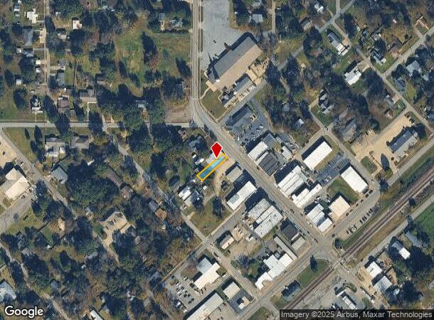 225 N Main St, Beebe, AR Parcel Map