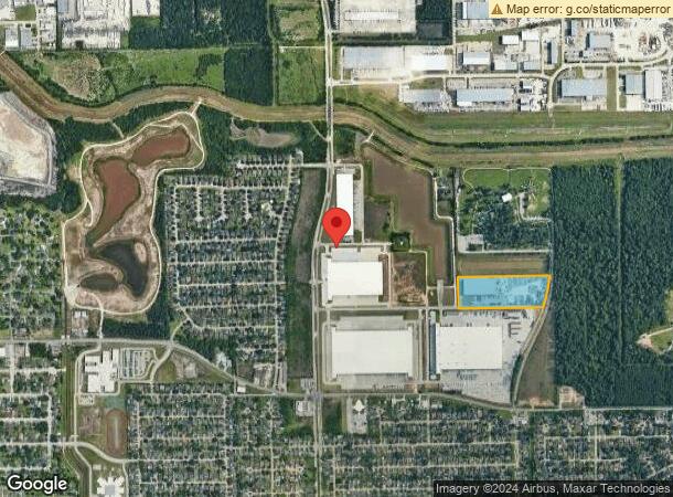  13500 John F Kennedy Blvd, Houston, TX Parcel Map