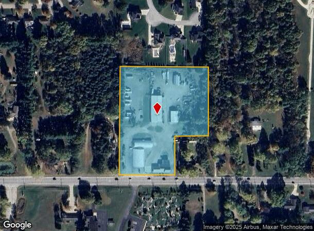 12131 Adams Rd, Granger, IN Parcel Map
