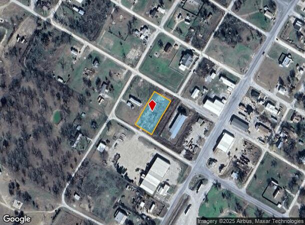 201 W Cannel St, Carbon, TX Parcel Map