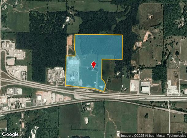 545 E Evergreen St, Strafford, MO Parcel Map