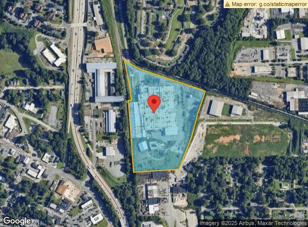  1300 Cunningham Ave, Winston Salem, NC Parcel Map