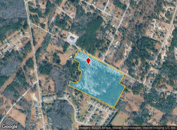 2964 Ulm Rd, Hephzibah, GA Parcel Map
